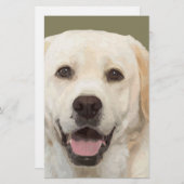 Labrador recovery 1 briefpapier (Voorkant / Achterkant)