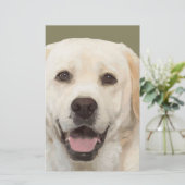 Labrador recovery 1 briefpapier (Staand voorkant)