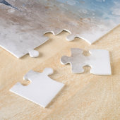 Labrador recovery op het strand legpuzzel (Zijkant)