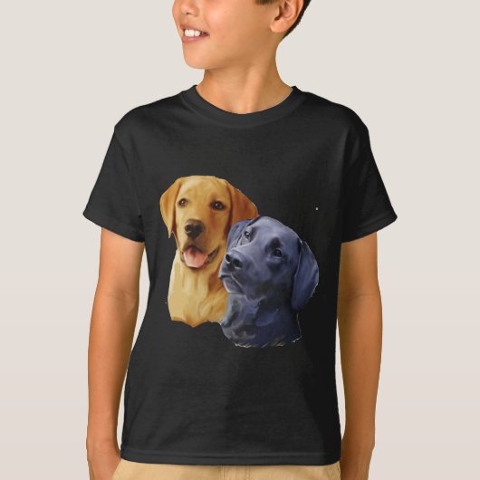 Labrador Recovery Portretten T-shirt (Voorkant)