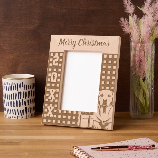 Labrador Reindeer Gegraveerde Lijstjes (Links)