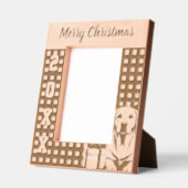 Labrador Reindeer Gegraveerde Lijstjes (Links)