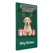 Labrador Reindeer Mini Klembord (Schuin)