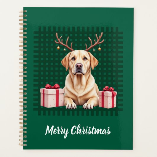 Labrador Reindeer Planner (Voorkant)