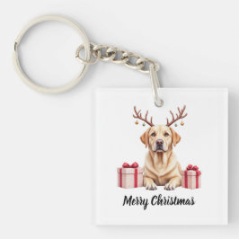 Labrador Reindeer Sleutelhanger