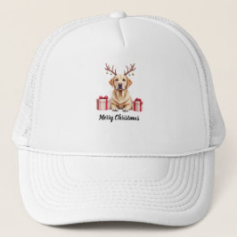 Labrador Reindeer Trucker Pet
