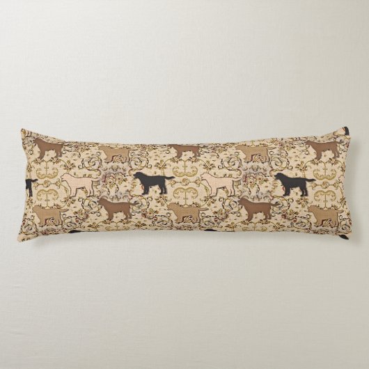 labrador rekaas van honden lichaamskussen (Voorkant)