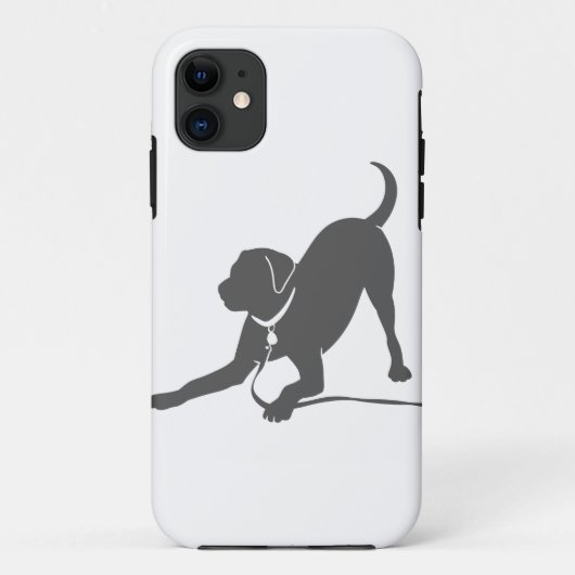 labrador rekalimetsilhouet Case-Mate iPhone case (Achterkant)