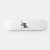 labrador rekalimetsilhouet persoonlijk skateboard (Horizontaal)