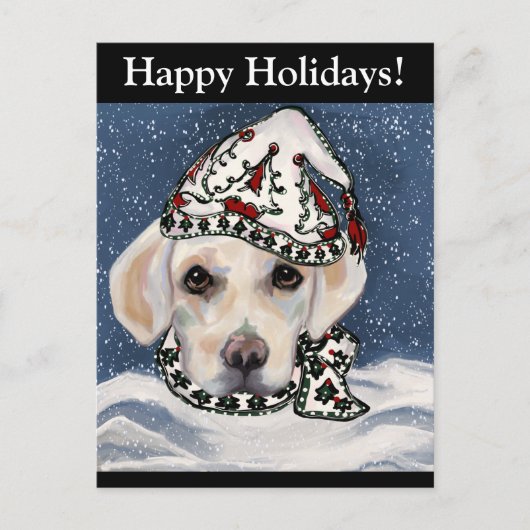 labrador rekner briefkaart (Voorkant)