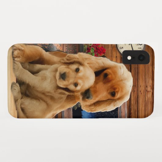 labrador rekner Case-Mate iPhone case (Achterkant (horizontaal))