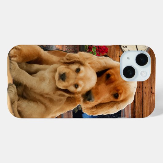 labrador rekner Case-Mate iPhone case (Achterkant (horizontaal))