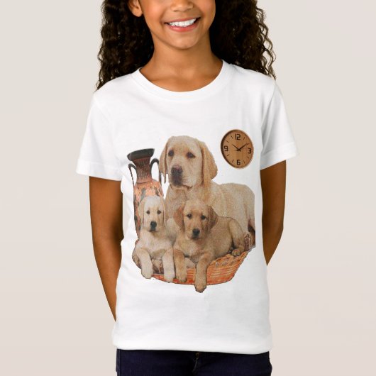 labrador rekner t-shirt (Voorkant)