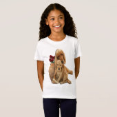 labrador rekner t-shirt (Voorkant volledig)