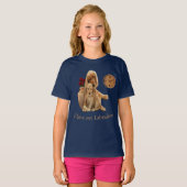 labrador rekner t-shirt (Voorkant volledig)