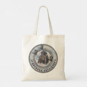 labrador rekner tote bag (Achterkant)