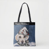 labrador rekner tote bag (Voorkant)
