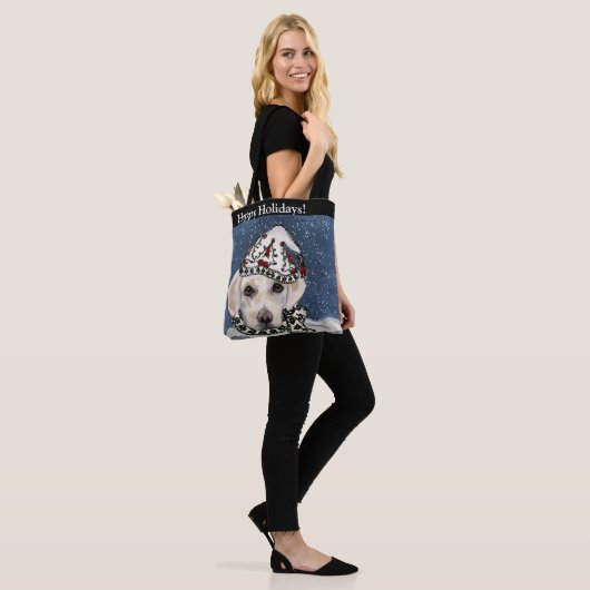 labrador rekner tote bag (Op model)