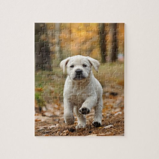 labrador rekwalvispuppy legpuzzel (Verticaal)