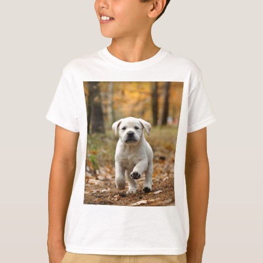 labrador rekwalvispuppy t-shirt (Voorkant)