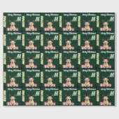 Labrador Rendier Cadeaupapier (Vlak)