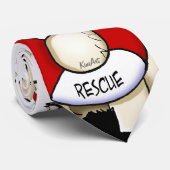 Labrador Rescue Stropdas (Opgerold)