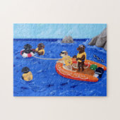Labrador Rescue Team Legpuzzel (Horizontaal)
