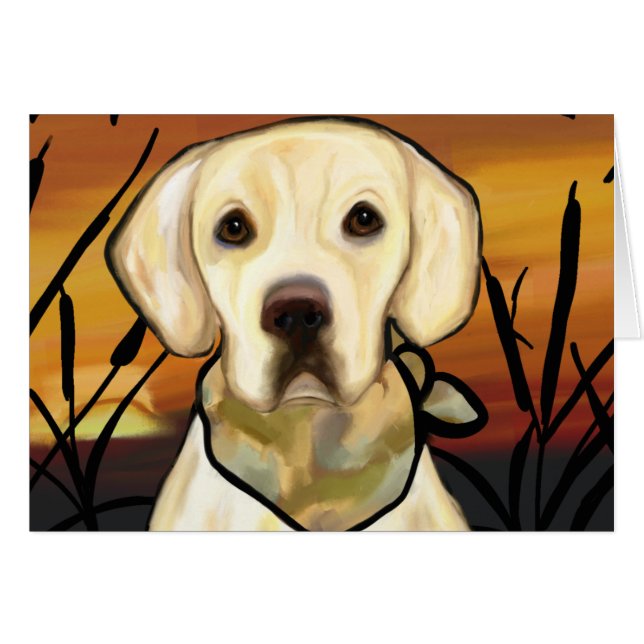 Labrador Retriever (Voorkant Horizontaal)
