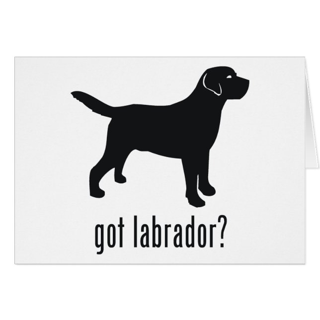 Labrador Retriever (Voorkant Horizontaal)