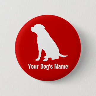 Labrador Retriever ラレブドル Ronde Button 5,7 Cm