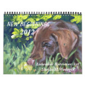 Labrador Retriever 2012 Art Calendar Kalender (Hoes)