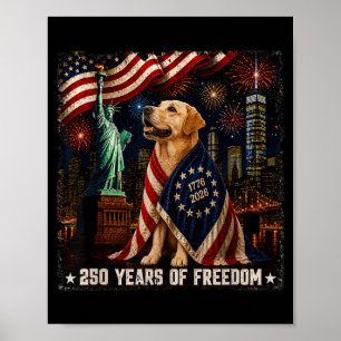 Labrador Retriever 250 Jaar Van Dom 250ste Poster