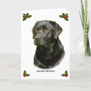 Labrador Retriever 9A054D-23a Feestdagen Kaart