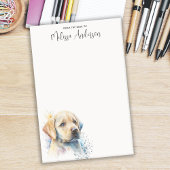 Labrador Retriever Aangepaste Hondenliefhebber Pup Post-it® Notes