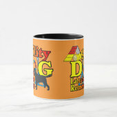 Labrador Retriever Agility Shirten Gifts Mok (Midden)