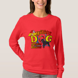 Labrador Retriever Agility Shirten Gifts T-shirt
