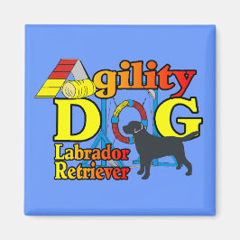 Labrador Retriever Agility Truien Geschenken Magneet