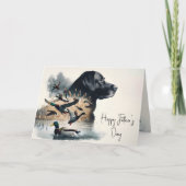 Labrador Retriever and Ducks Kaart (Voorkant)