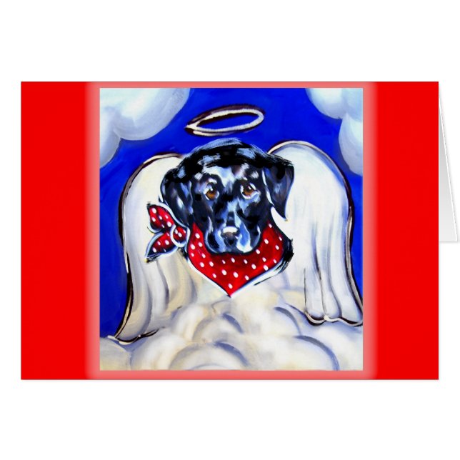 Labrador Retriever Angel (Voorkant Horizontaal)