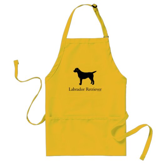 Labrador Retriever Apron Standaard Schort (Voorkant)