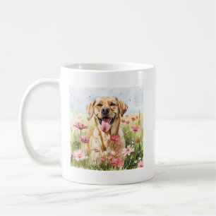 Labrador Retriever Aquarel Mok
