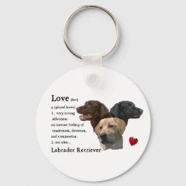 Labrador Retriever Art Gifts Sleutelhanger