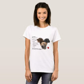 Labrador Retriever Art Gifts T-shirt (Voorkant volledig)