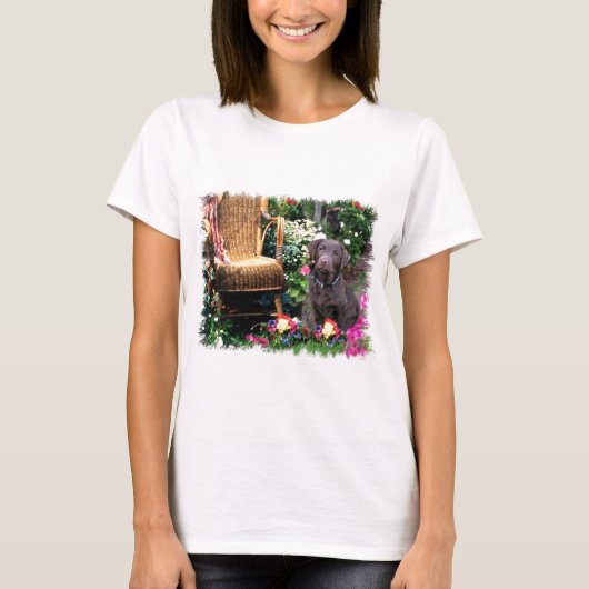 Labrador Retriever Art Gifts T-shirt (Voorkant)