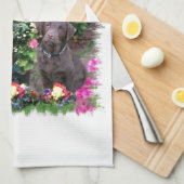 Labrador Retriever Art Gifts Theedoek (Quarter Fold)