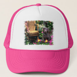 Labrador Retriever Art Gifts Trucker Pet