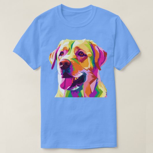 Labrador Retriever Art Hondenliefhebber Cadeaus T-shirt (Design voorkant)