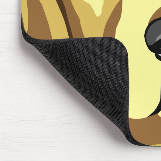 Labrador Retriever Art Muismat (Hoek)