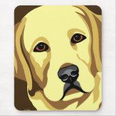 Labrador Retriever Art Muismat (Voorkant)