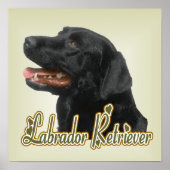 Labrador Retriever Art Print (Voorkant)